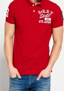 Superdry Red Polo Shirt