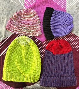 Colorful Knit Beanies