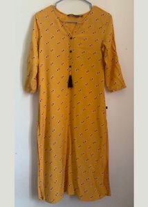 Sunshine Mustard Kurta | Everyday Chic 🌻