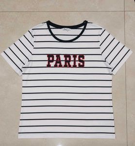 Striped "Paris" T-Shirt