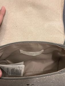 H&amp;M Silver Glitter Mini Handbag