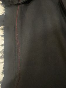 Fancy Black Straight Long Kurta