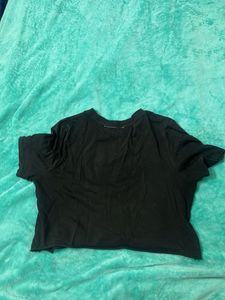 H&amp;M Black Dragon Graphic Tee ANIME