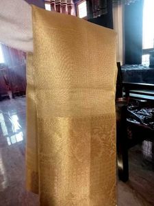 Elegant golden tissue Silk Saree