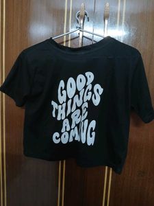 Retro Graphic Baby/Crop Tee