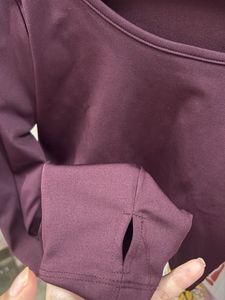 Shein Cut-Out Long Sleeve Crop Top