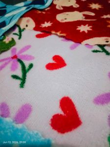any 3 Printed soft Hankies for women