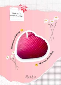 Heart Shaped Candle