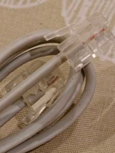 2 Phone Line Cord RJ11 Male Connector