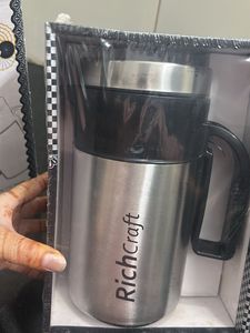 New-Richcraft Silver Plus Insulated Steel Flask