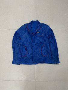 Vintage Blue Bomber Jacket