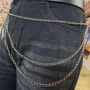 Chunky Chain Belt with Charm