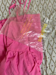 Savana Chic Pink Tiered Sundress
