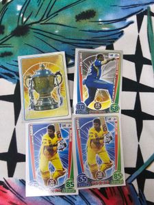 Topps 2012 Cricket Attax mini set