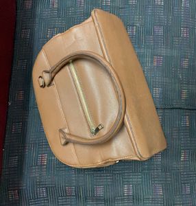 Brown Satchel Handbag