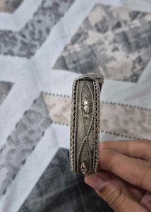 Vintage Oxidized Silver Bracelet