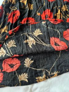 Floral Off-Shoulder Mini Dress