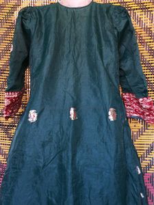 Elegant Green Kurta