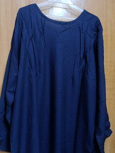Embroidered Blue Kurta
