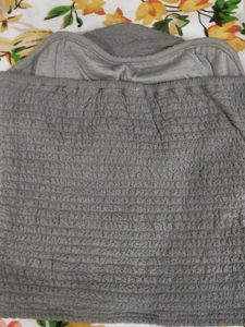 Grey Ruched Tube Top