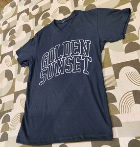 Golden Sunset Graphic T-Shirt