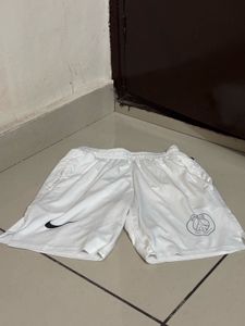 White Nike Paris Shorts