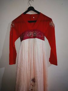 Elegant Red & Cream hanbok