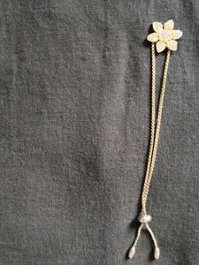 Elegant Bracelets set of 2 silver and golden color