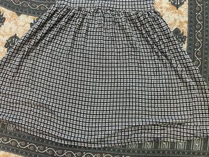 Chic Black &amp; White Gingham Dress