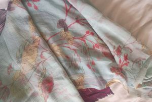 Light grey Floral Print Kurta Set