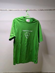 GERTRUDE Bright Green Graphic T-Shirt