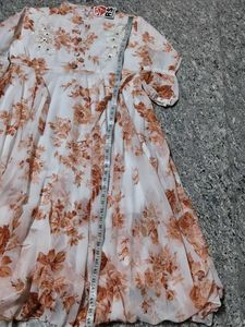 Beautiful Floral Print Maxi Dress