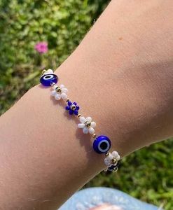 Evil Eye Beaded Bracelet