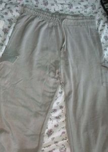 Men's Grey Cargo Joggers