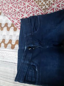 dark blue Jeans &amp; Trousers