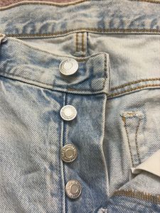 Light Wash Straight Leg Jeans