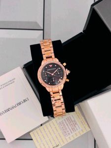 Emporio Armani Rose Gold Watch