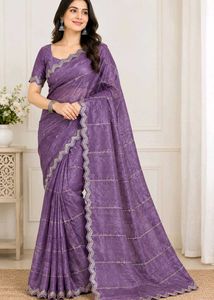 hand work saree