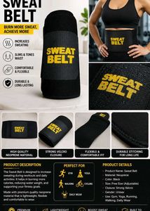 Unisex Sweat Belt for Fitness