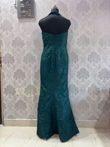 Elegant Teal Gown