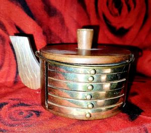 Wooden Coaster Set with Holder