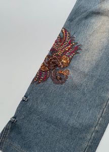 Vintage Embellished flared jeans