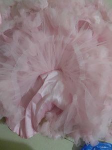 Adorable Pink Ruffled Party Dress