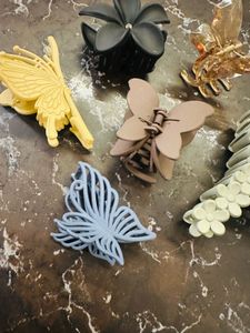 Set of 5 Cute Hair Claw Clips