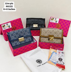 Tory Burch Black Quilted Shoulder Bag