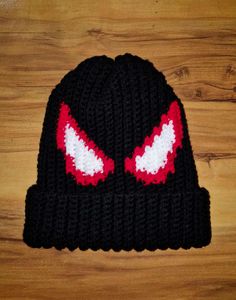 handmade spidermen cap