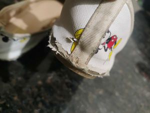 Pre loved Size 36 Bellies With Mickey Mouse Print