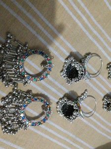 Designer Jhumka Earrings Set