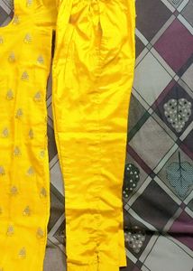 Beautiful Yellow Kurta Pent Set