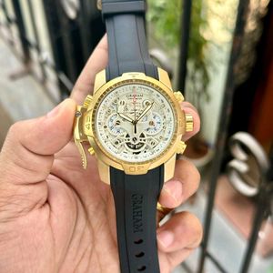 Graham Chronofighter Oversize Gold